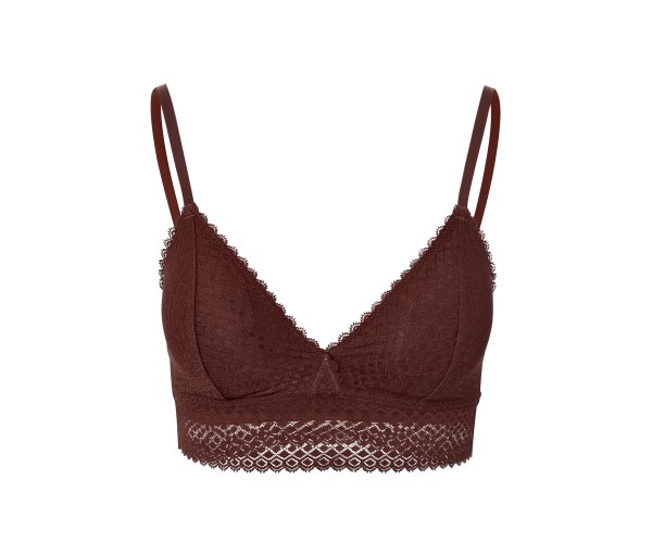 Tchibo - Spitzen-BH - Damen - Gr. 80B - braun