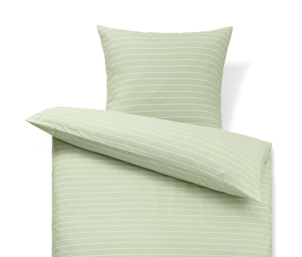Tchibo - Microfaser-Bettwäsche - hellgrün