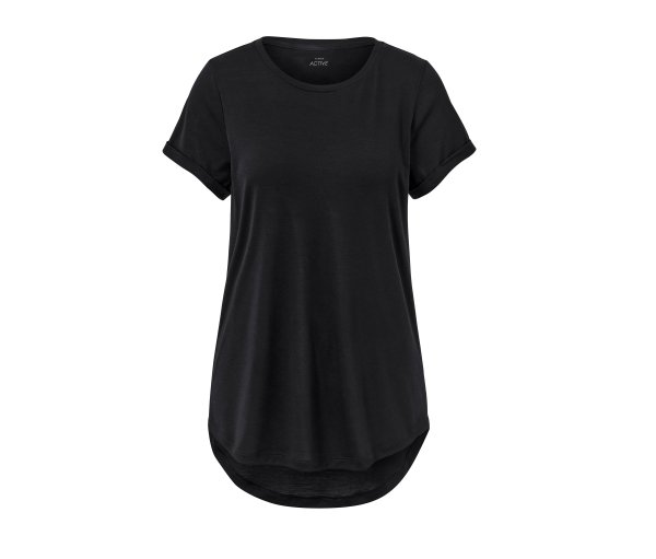 Tchibo - Longshirt - Damen - Gr. XL - schwarz