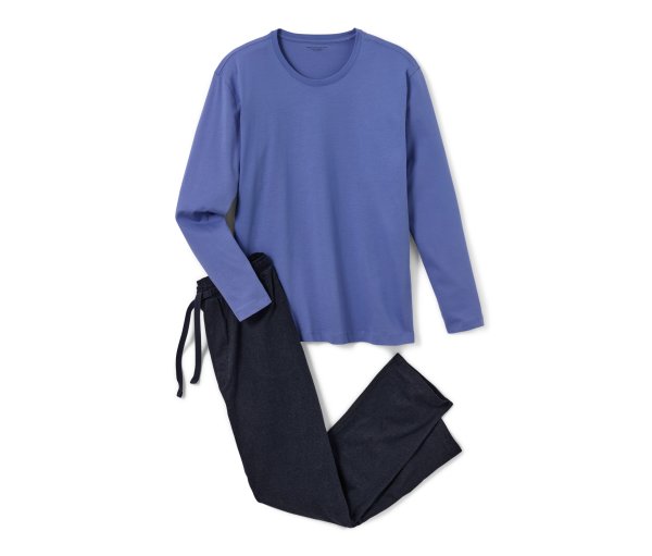 Tchibo - Pyjama - Herren - Gr. 3XL - dunkelblau