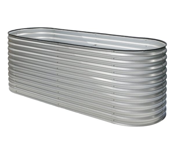 Tchibo - Hochbeet - 240x80x82cm - silber - Blech