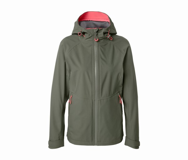 Tchibo - 3-Lagen-Outdoorjacke - Damen - Gr. 40 - khaki