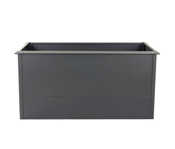 Tchibo - Hochbeet mit Schneckenschutz - 150x75x77cm - anthrazit - Stahl