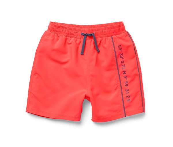 Tchibo - Kinder-Boardshorts - Jungen - Gr. 134/140 - graublau/print