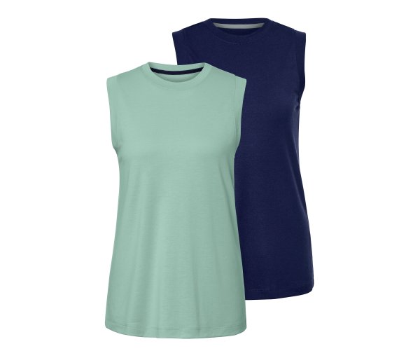 Tchibo - Sporttops - Damen - Gr. M - grün