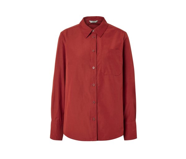 Tchibo - Outdoorbluse mit Moskito-Schutz - Damen - Gr. 46 - rot