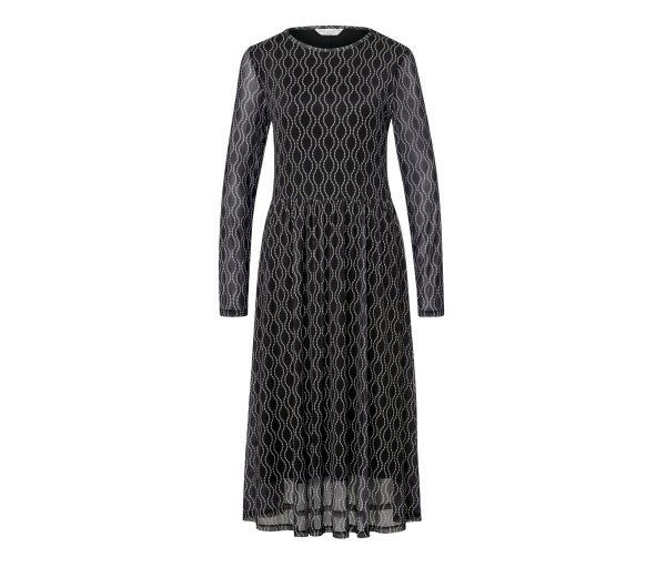 Tchibo - Bedrucktes Mesh-Kleid - Damen - Gr. XXL - creme/print
