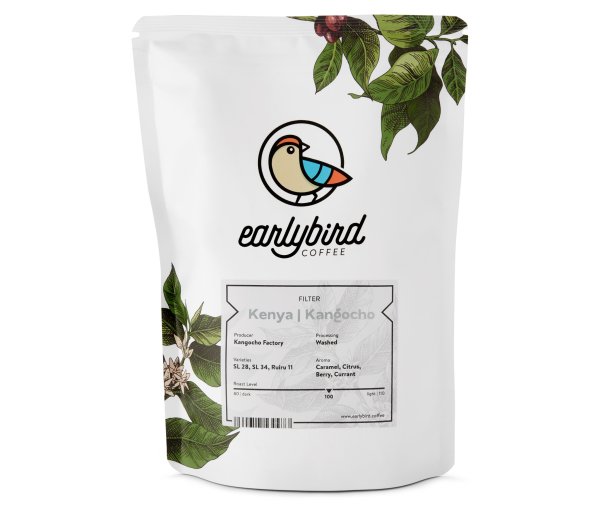 Tchibo - earlybird - Filter Special Edition - 250 g Ganze Bohne - Intensität: 3/6