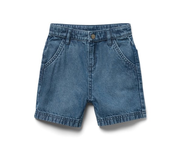Tchibo - Kinder-Jeansshorts - Jungen - Gr. 122/128 - blau