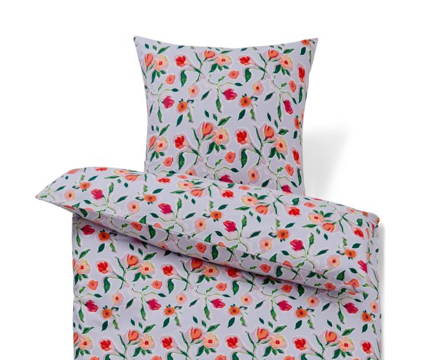 Tchibo - Renforcé-Bettwäsche - orange