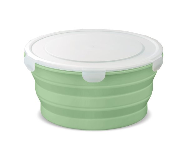 Tchibo - Faltbare Salatschüssel - transparent