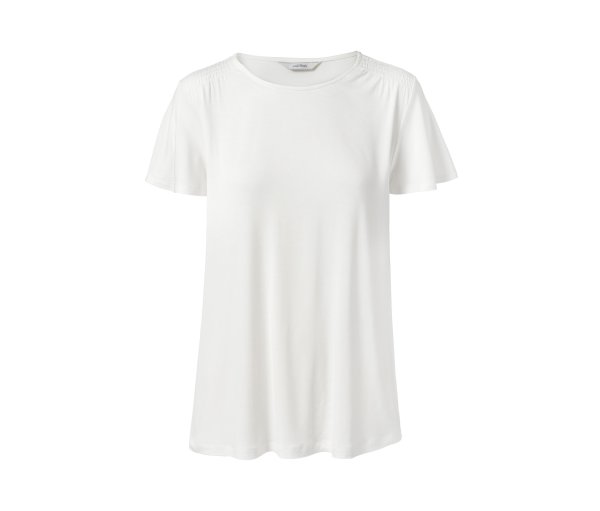 Tchibo - Shirt mit Flügelarm - Damen - Gr. L - creme