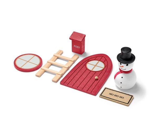Tchibo - Wichteltür-Set - dunkelrot