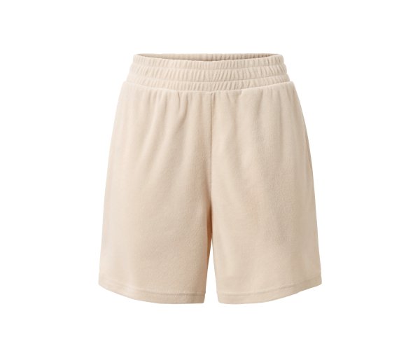 Tchibo - Frottier-Sportshorts - Damen - Gr. XS - beige