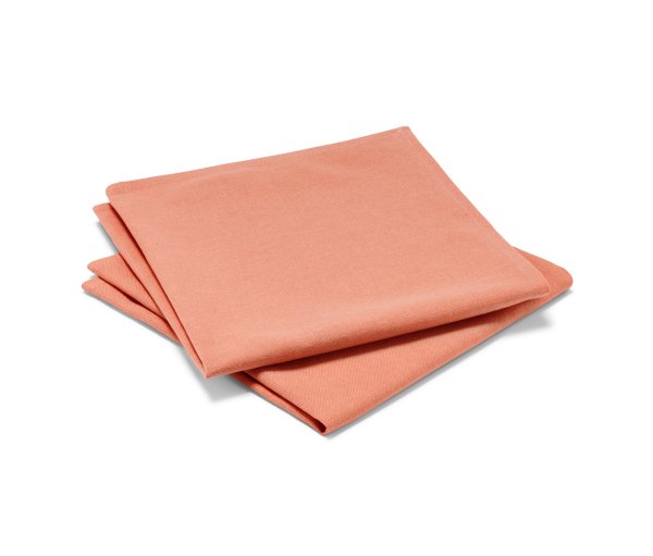 Tchibo - 2 Servietten aus Leinenmischung - apricot