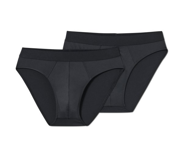 Tchibo - 2 Slips - Herren - Gr. L/6 - schwarz