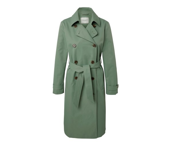 Tchibo - Trenchcoat - Damen - Gr. 44 - hellgrün