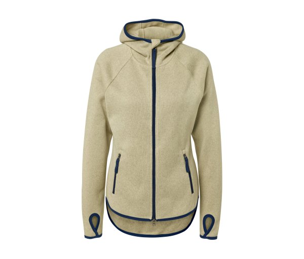 Tchibo - Strickfleece-Jacke - Damen - Gr. M - gelb