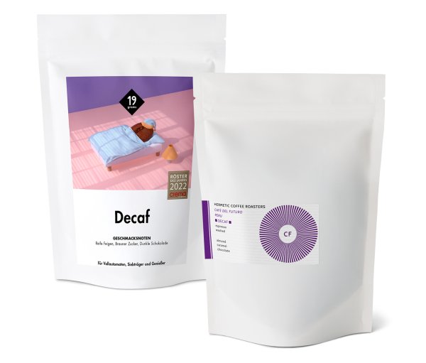 Tchibo - Entkoffeiniertes Espresso Probierpaket "Duo-Decaf" - 2x 250 g Ganze Bohne