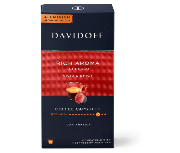 Tchibo - Davidoff Café Rich Aroma Espresso - 10 Kapseln - Intensität: 10/12