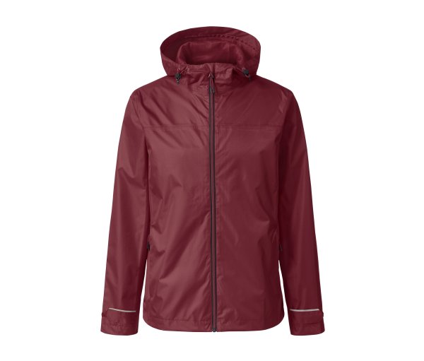 Tchibo - Regenjacke - Herren - Gr. XS - weinrot