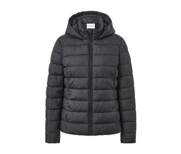 Tchibo - Steppjacke mit Kapuze - Damen - Gr. 36 - schwarz