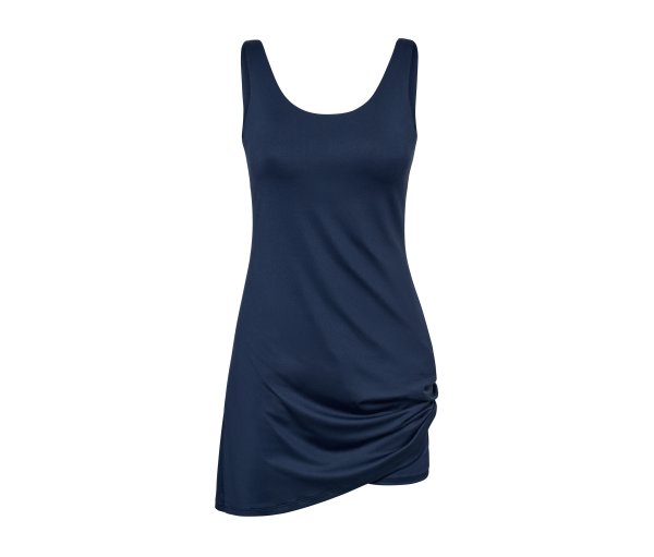 Tchibo - Sportkleid mit Radlerhose - Damen - Gr. M - dunkelblau