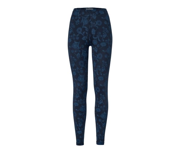 Tchibo - Bedruckte Leggings - Damen - Gr. S - dunkelblau/print
