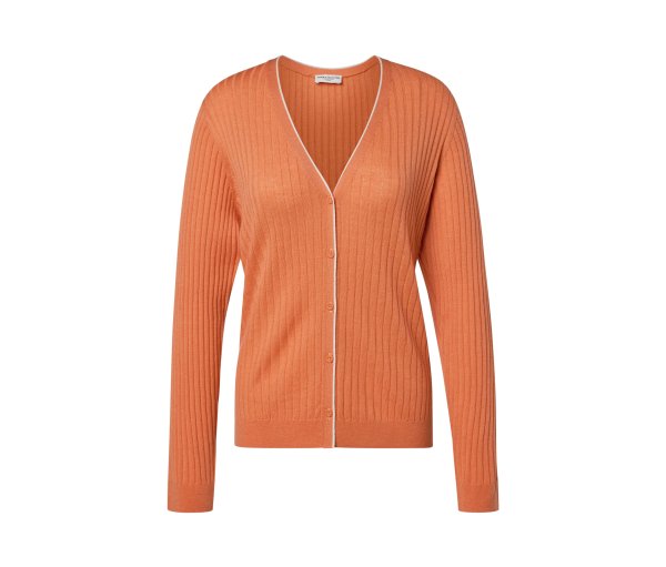 Tchibo - Cardigan mit Seide - Damen - Gr. L - creme
