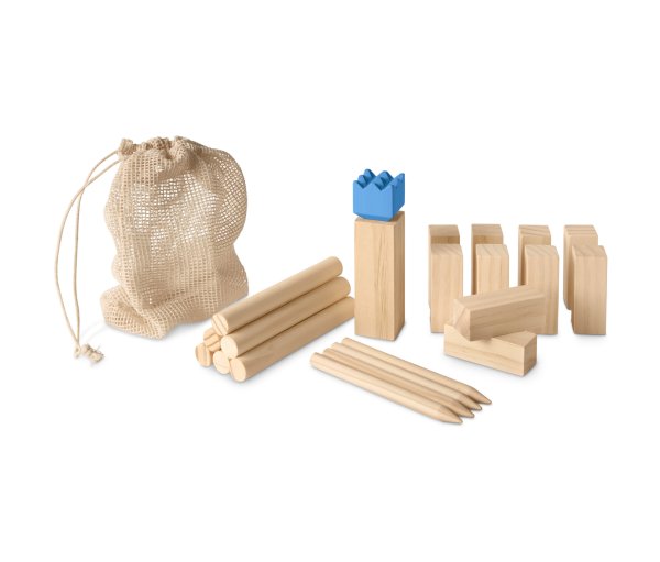Tchibo - Mini-Kubb-Spiel - beige
