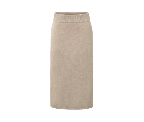 Tchibo - Strickrock - Damen - Gr. S - beige