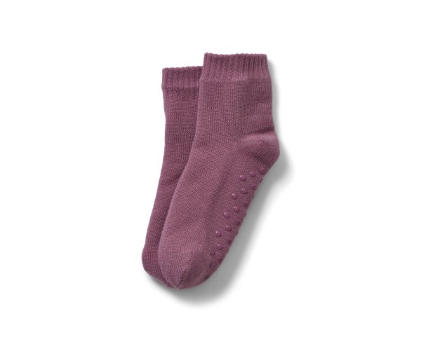 Tchibo - Hausschuh-Socken - Damen - Gr. 36-37 - lila