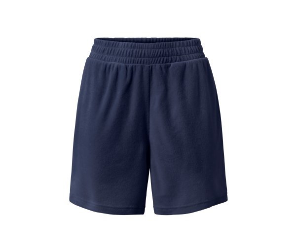 Tchibo - Frottee-Sportshorts - Damen - Gr. L - dunkelblau