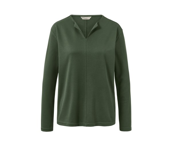 Tchibo - Blusenshirt - Damen - Gr. S - dunkelgrün