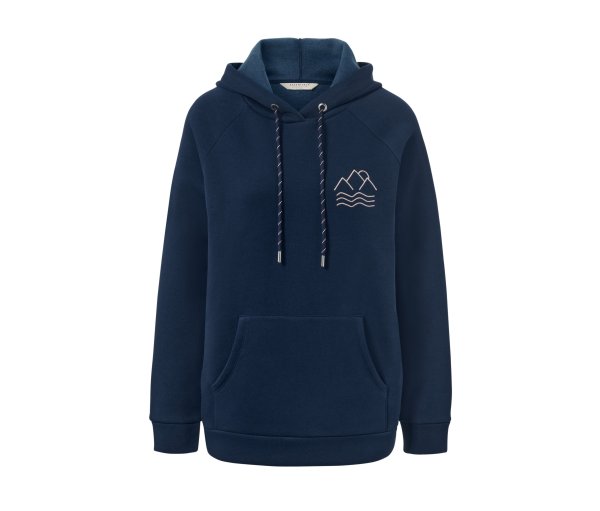 Tchibo - Kapuzensweatshirt - Damen - Gr. XS - dunkelblau