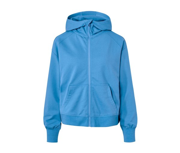 Tchibo - Sport-Sweatjacke - Damen - Gr. S - blau