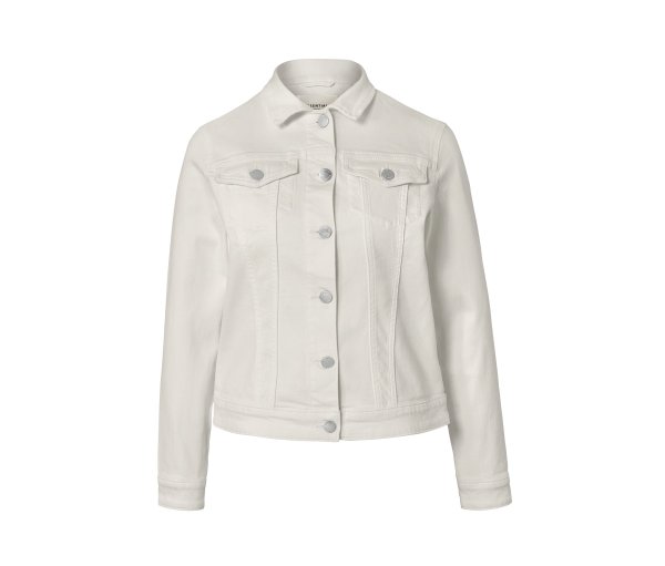 Tchibo - Jeansjacke - Damen - Gr. 38 - weiß