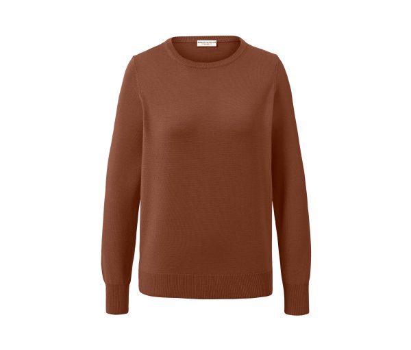 Tchibo - Merino-Feinstrickpullover - Damen - Gr. XL - cognac