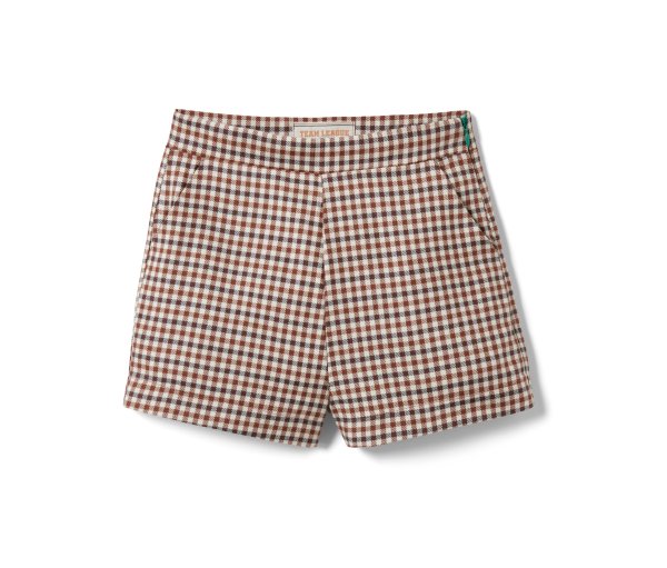 Tchibo - Webshorts mit weicher Viskose - Mädchen - Gr. 158/164 - dunkelblau/kariert