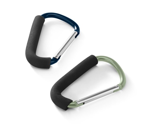 Tchibo - 2 XXL-Karabinerhaken - dunkelblau