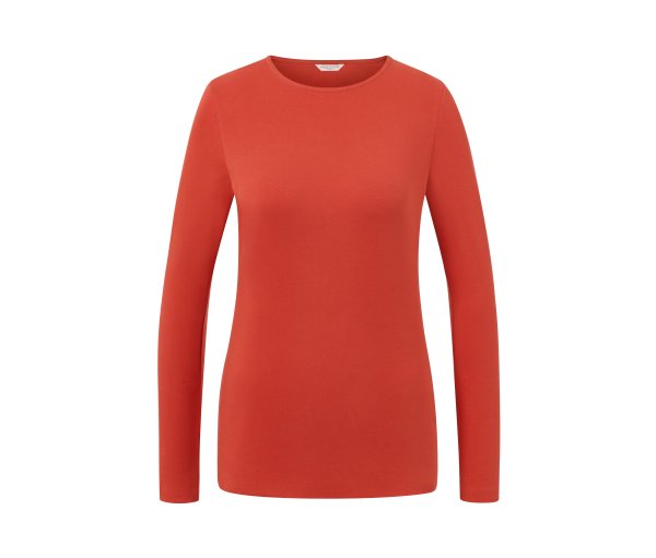 Tchibo - Langarmshirt - Damen - Gr. S - orange