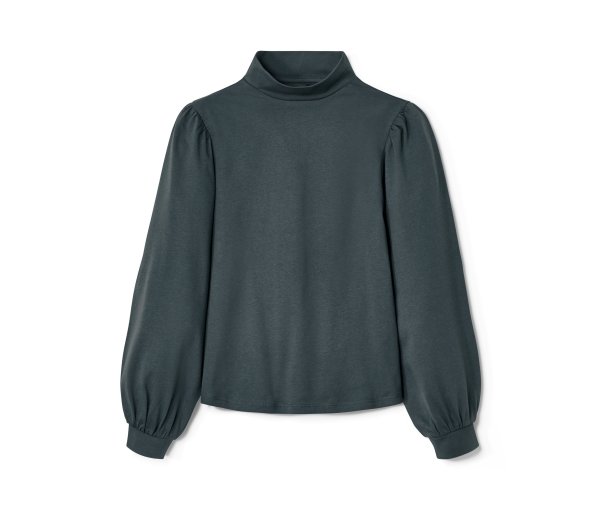 Tchibo - Kinder-Langarmshirt - Mädchen - Gr. 158/164 - blau