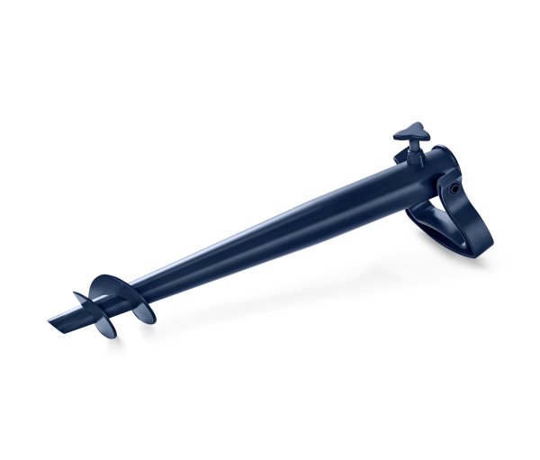 Tchibo - Schraub-Sonnenschirmhalter - blau