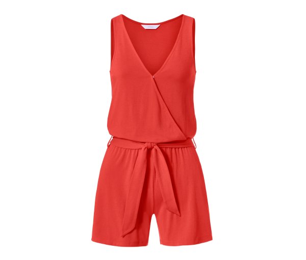 Tchibo - Jumpsuit-Pyjama - Damen - Gr. M - orange