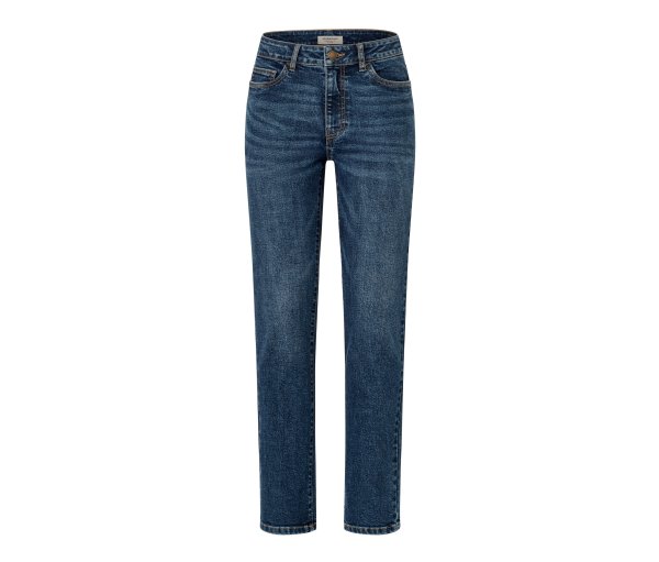 Tchibo - Straight-Denim »Fit Kira« - Damen - Gr. 42 - dunkelblau