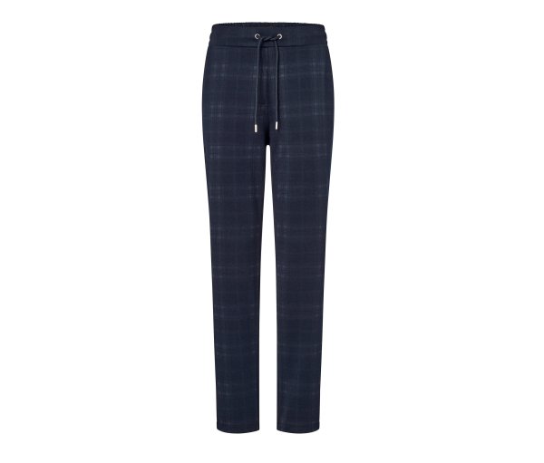 Tchibo - Karierte Joggpants - Damen - Gr. XXL - dunkelblau/kariert