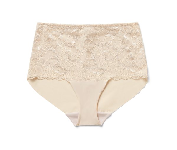 Tchibo - Highwaist-Panty »light-shaping« - Damen - Gr. XL - creme
