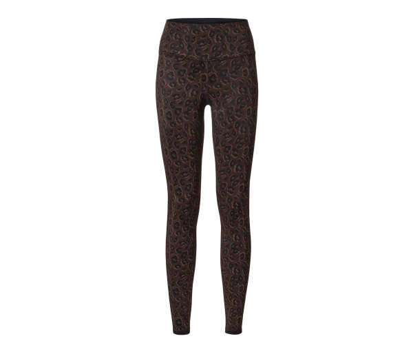 Tchibo - Wende-Sporttight - Damen - Gr. S - schwarz/print
