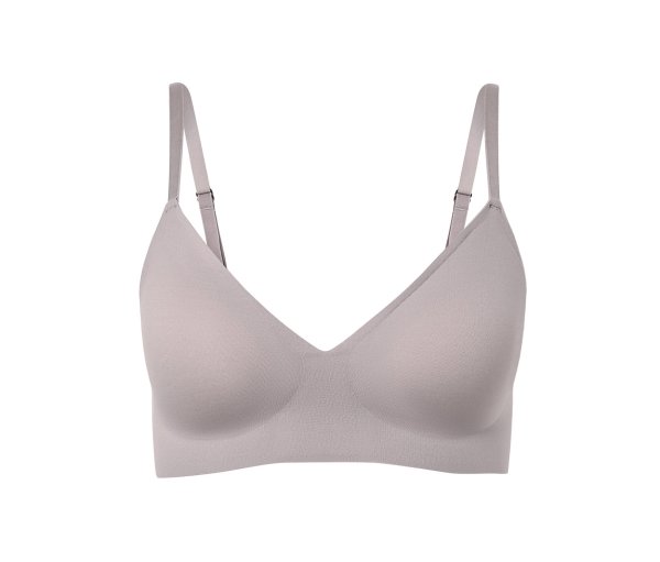 Tchibo - Komfort-BH »bonded« - Damen - Gr. 75B - grau