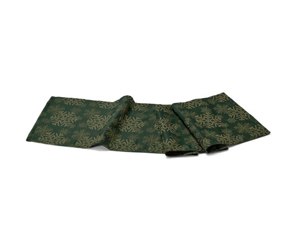 Tchibo - Jacquard-Tischläufer - grün